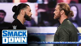 Edge gets confronted by Roman Reigns and Sami Zayn: SmackDown, Feb. 19, 2021