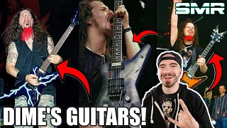 TOP 5 DIMEBAG DARRELL'S GUITARS!