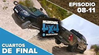 Comparativa 4x4 al límite!: Toyota Hilux vs Toyota Land Cruiser (Prado) | Mundial 4x4 Diariomotor