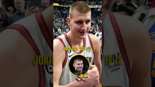 Nikola Jokic is not too bothered about having signature shoes