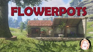 Enshrouded Base building. Tips and tricks for making flowerpots