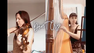 Don’t Cry (Guns N’ Roses) | Harp & Violin Cover