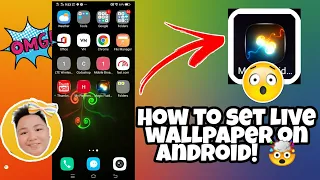 HOW TO SET UP A LIVE WALLPAPER USING MAGIC FLUID ON ANDROID PHONES!  #TUTORIAL