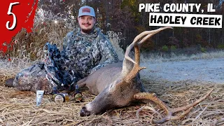 Pike County Illinois Crossbow Rut Hunt at Hadley Creek Outfitters (BUCK AND DOE DOWN!!)
