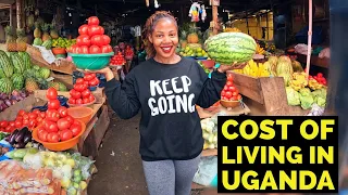 COST OF LIVING IN UGANDA 2023 | Accommodation | Food | Transport | Household items