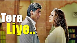 Tere Liye | Veer-Zaara|Shah Rukh Khan, Preity Zinta, Lata Mangeshkar, Roop Kumar,Madan Mohan(LYRICS)