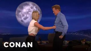 Lindsey Vonn Gives Conan A True Ab Test | CONAN on TBS