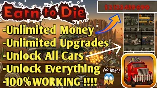 EARN TO DIE MOD APK. Unlimited Money, and Upgrades,Unlock All Cars,Unlock Everything (Android) Games