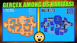 YUH AYNISI! GERÇEK AMONG US BRAWL STARS HARİTASI 😳