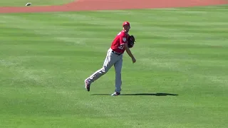 Max Scherzer 2019 Starting Pitcher Warmup Routine