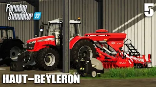 New Equipment and Contracts | Animals on Haut-Beyleron | Farming Simulator 22 Timelapse | Ep5