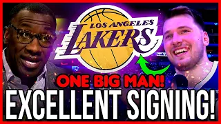 LA FINALLY HAS ONE LARGE MAN! EVERYONE WAS SURPRISED BY THE LAKERS' DECISION! TODAY'S LAKERS NEWS