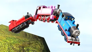 Thomas and Friend Jump on Mountain