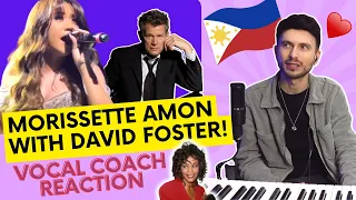YAZIK reacts to Morissette Amon & David Foster - The Bodyguard Medley