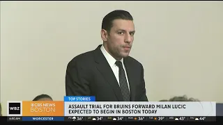Milan Lucic's assault trial scheduled to begin Friday in Boston