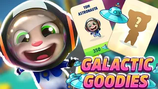 Talking Tom Gold Run Galactic Goodies Event Astrounaut Tom vs Roy Raccoon & Lucky Cards Gameplay