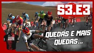 PCM² | S3.E3: QUEDAS E MAIS QUEDAS... | MODO CARREIRA | PRO CYCLING MANAGER 2023