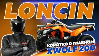 Обзор на новый Loncin Xwolf 200 с ПТС #квадроцикл #loncin