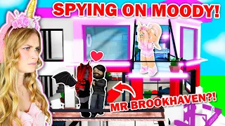 I Went UNDERCOVER To Spy On MOODY In Brookhaven! (Roblox)