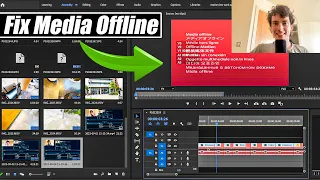 How to Relink Offline Media In Premiere Pro 2024 (Multiple Clips at the SAME Time!)