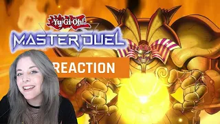 My reaction to the Yu-Gi-Oh Master Duel Trading Card Battles Trailer | GAMEDAME REACTS