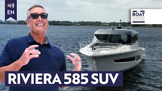 NEW RIVIERA 585 SUV - Motor Boat Review - The Boat Show