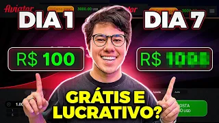 TESTEI UM ROBÔ DE APOSTAS DE GRAÇA DURANTE 7 DIAS! GANHEI DINHEIRO?