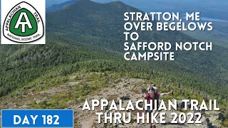 Appalachian Trail Thru Hike 2022 | Day 182 | Stratton, ME to Safford Notch Campsite