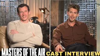 Masters of the Air Cast Interview -Austin Butler and Callum Turner