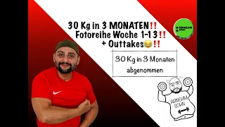 30 Kg in 3 Monaten abgenommen