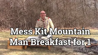 Mess Kit Mountain Man Breakfast for 1