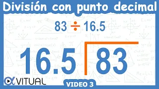 ➗ Cómo hacer una DIVISIÓN con PUNTO DECIMAL AFUERA