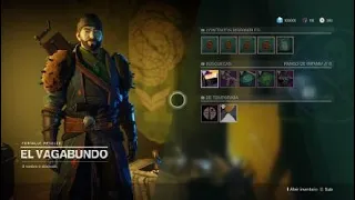 Diálogo del Vagabundo al ver la Última  palabra | destiny 2