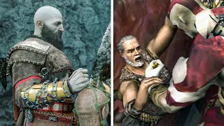 Kratos Regrets Killing the Boat Captain from GOW1 - God of War Ragnarok Valhalla DLC PS5