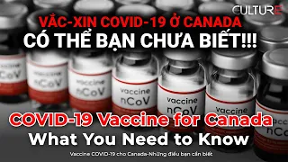 Những điều cần biết về VẮC-XIN COVID-19 tại CANADA