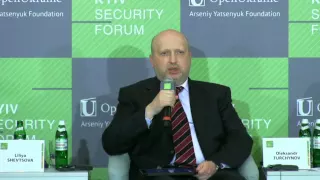 Виступ Олександра Турчинова на 8-му Київському безпековому форумі