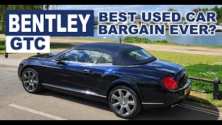 Bentley Continental GTC Review | Is it the Best Value Sports Car on the Used Car Market right now?