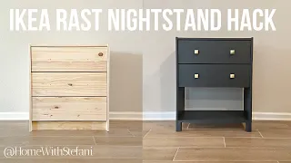 IKEA RAST Nightstand Hack | HomeWithStefani