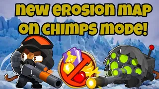 New Erosion Map on CHIMPS Mode! - Bloons TD 6