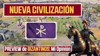 Analizando la NUEVA CIVILIZACIÓN de Age of Empires IV: Bizantinos