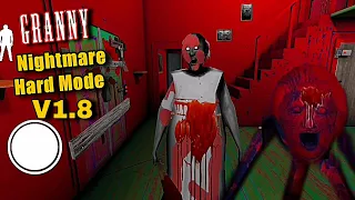 الجدة العنكبوت والجدة جراني مود كابوس مخيف جدآ 😱🔥 Granny V1.8 In JG Custom Nightmare horror game