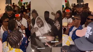 Wizkid After Party in Portugal with Davido, Naira Marley Buju, Focalistic, Mayokun focalistic
