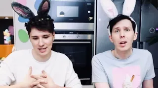 Dan and Phil but it’s a compilation of Dan cracking his knuckles part 3