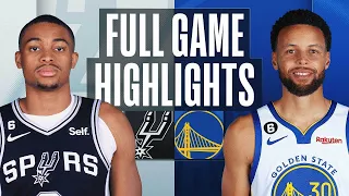 Golden State Warriors vs San Antonio Spurs Full Game Highlights | Nov 14 | NBA Season 2022-23