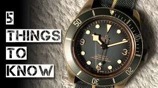 5 Things You MUST Know BEFORE Buying A Tudor Black Bay Bronze 🖐🏻