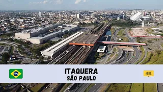[4K] 🇧🇷 Itaquera, São Paulo - by drone 🇧🇷