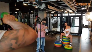 Krishna Shroff's Cover Shoot | BTS | MMA Matrix Gym