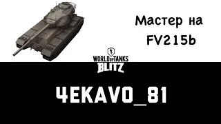 FV215b - Урон 7500dmg | WoT Blitz