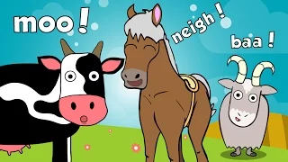 Farm Animals Song with Number Farm | Toddler Fun Learning