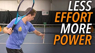 How to get a POWERFUL forehand!